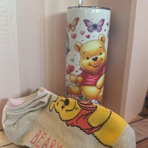 Winnie the Pooh Tumbler and Socks Set